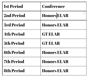 2021-22 Schedule